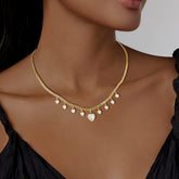 14K Gold Plated Heart Pendant Necklace with Zirconia Stones